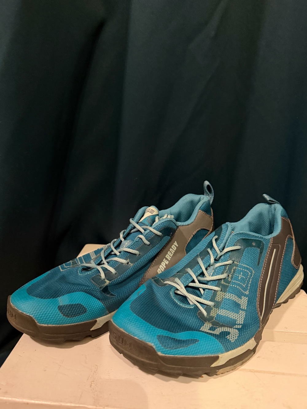 5.11 Tactical Women’s Athletic Shoes in Teal and Black